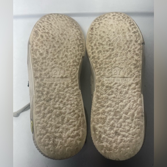 Golden goose Kids Snearkers sz 27 leather made in italy - Picture 9 of 16